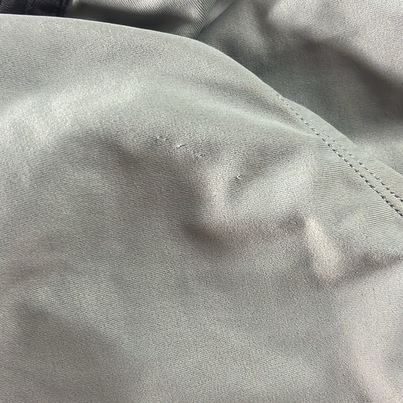 Adidas Core Solid Logo Stripe One Piece Swimsuit in Grey/Black - Picture 10 of 12